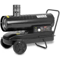 HECHT 3040 Diesel Heizkanone | 18 kW | bis 150 m² | Fahrbares Gestell | 1,8 l/h
