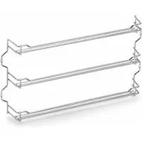 NABER Gewürzbord chrom 4, 3 x 8 Dosen, chrom
