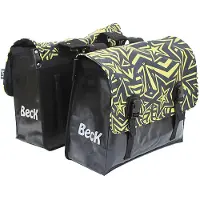 Beck Classic Gold Stars Fahrradtasche