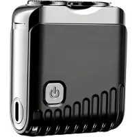 Dopwii Elektrischer Herrenrasierer mit LED-Anzeige, wasserdicht für Nass- und Trockenrasur, 400-mAh-Akku, USB-C-Ladestation, geeignet für Gesicht und Bart.