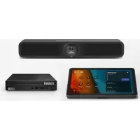Logitech TAPMUP2MSTENT, Gruppen-Videokonferenzsystem, 4K Ultra HD, Schwarz