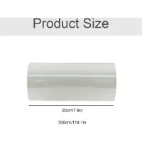 BundiGlassware Kratzschutz für Katzen, Kratzschutz, Klebefolie für Katzen, transparentes, selbstklebendes Anti-Klauen-Klebeband – 3 m mit transparentem, selbstklebendem Pad für Tür, Möbelwand