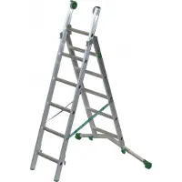 Facal Mehrzweckleiter SUPERPRIMA S600 2-teilig 5+6 Sprossen