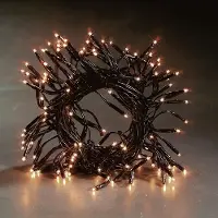 Konstsmide Micro LED Lichterkette 288er warmweiss 8 Funktionen aussen 3038-100