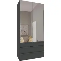 Wimex Fälttürenschrank Oxford Kleiderschrank 100x58x216cm Farbe und Ausführung wählbar