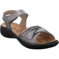 Romika Ibiza 85 Sandalen in Übergrößen Grau 16085 49 700 große Damenschuhe