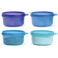 OEM Mini-Kühlbox 200 ml in Lichtblau, Blau und Dunkelblau, Mini Panorama-Design