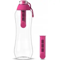 Dafi Wasserfilter Flasche 0.7l rosa +2 Filter