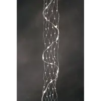Konstsmide Deko Lichternetz silber 60 Lampen klar 270x10cm innen 1344-900