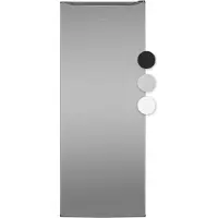 Bomann Kühlschrank ohne Gefrierfach 242L | 0° - 8°C | 5 Ablagen | leiser Getränkekühlschrank | Flaschenkühlschrank | Vollraumkühlschrank VS 7363 inox