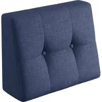 Sunnypillow Palettenkissen Verona Seitenkissen 60x40x20/10cm Cobalt