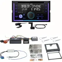 JVC KW-DB95BT Bluetooth Digitalradio Einbauset für Audi TT 8J