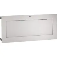 Kwc AR Abfallabwurfklappe, RODAN, Edst., 330x53x195 mm, Einbau von oben/vorn