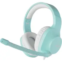 Hyrican SADES Spirits SA-721 Gaming Headset cyan, 3,5 mm Klinke, kabelgebunden, Stereo, Over Ear, PC, PS4, Xbox One, Nintendo Switch