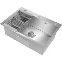 OEM Küchenspüle, Edelstahl, Unterbau-Design, Silber