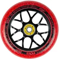 Eagle Supply Stunt-Scooter Rolle X6 Core 120mm Candy schwarz/Pu rot Glitter