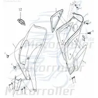 Adly Panther 50 Handschuhfach vorn 50ccm 2Takt 81131-159-000 Motorroller.de Gepäckfach unlackiert Handschuhfachkasten Scooter Ersatzteil Service