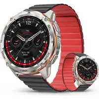 Kospet 2025 TANK T3 ULTRA2 GPS Smartwatch Herren Smartwatches 480mAh lange Batterien 5 ATM & IP69K 50M Wasserdicht AOD