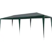 vidaXL Partyzelt 3 x 6 m PE Grün , Pavillons & Partyzelte Design 2024