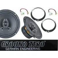 DSX Ground Zero GZIF65X Lautsprecher Einbau Set für Ford Tourneo Custom 2012-2021 240 Watt