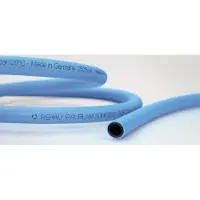 Rehau Rolle Industrieschlauch RAUFILAM SLIDETEC SOFT 10290351200 | 40 m Rolle | 9 mm Durchmesser | Wandstärke: 2,8 mm | druckfest bis 20 bar | Easy-Slide Oberfläche | für Druckluft | blau
