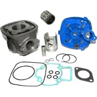 Untimero 50 Zylinder KOLBEN Nadel Lager Kopf KOMPLETT für Piaggio Zip 50 SP Quartz bis99