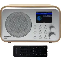 Ferguson Regent i101 Internetradio WLAN Radio mit Bluetooth FM/DAB/DAB+ Radio UKW, Radiowecker, Equalizer, Farbdisplay, USB, AUX IN, Line Out,UPnP