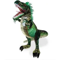 Horror-Shop T-Rex Dinosaurier Stofftier Handpuppe 70cm