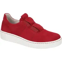 Gabor 43.335 Damenschuhe - sportliche Slipper - Halbschuhe rot Freizeit NEU