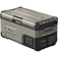 Yolco FCX18 Cream Kompressor Kühlbox 18L – Auto & Camping Kühlschrank mit Kühl- & Gefrierfunktion, 12/24V & 230V