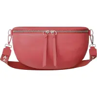 Kmisso Damen Umhänge Schulter Tasche Modern Stilvoll 30621 Fuxia