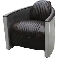 Xl Moebel Gmbh Aviator Sofa Sessel Couch club Lounge Aluminium Flugzeug Retro Echtleder Vintage