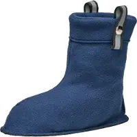 Ladeheid Damen Wärmende Stiefelsocken Gummistiefel Innenschuh (Marineblau, 38/39)
