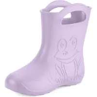 Ladeheid Damen federleichte Eva Gummistiefel Regenschuhe (Helllila, 38/39) LA-CA-09