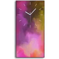 Coloray Küchenuhr Bürouhr Leinwand Uhr 30x60 Foto Von Mutter und Baby Müttertag - weiße Hände