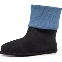 Ladeheid Kinder Gummistiefel Stiefelsocken Innenschuh Wärmende Socken für Regenstiefel LA-CA-10 LA-CA-11(Blau, 22/23)