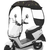 Edibazzar | Universalregenschutz für MOTORROLLERSCOOTER gegen Regen und Wind