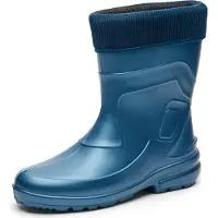 Ladeheid Damen Thermo Eva Gummistiefel federleicht LA-800-2017 (Metal Blau/Navy, 41)