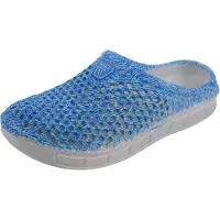 Alb Trade Damen Clogs Slip On Farbe: Blau Größe: 40