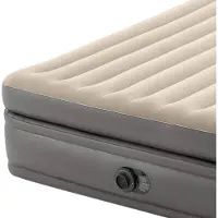 Markenlos Komfortables Erhöhtes Luftbett für 2 Personen mit Eingebauter Pumpe - 152 x 203 x 51 cm
