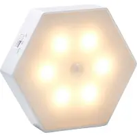 Northpoint LED Batterie Sensorleuchte Schrankleuchte schöne warmweiße LEDs eingebauter Magnet 3000K Lichtfarbe