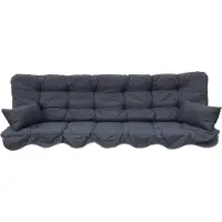 Adlatus Hollywoodschaukelauflage Polsterauflage 180x50 Modell 921