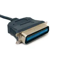 System-S USB 2.0 Kabel 120 cm Typ A Stecker zu Parallel Port IEEE1284 CN36 Buchse