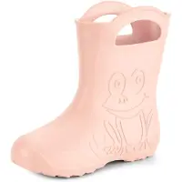 Ladeheid Damen federleichte Eva Gummistiefel Regenschuhe LA-CA-09 (Puderrosa, 36/37 EU)
