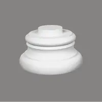 Mardom Vollsäulen Fußteil C5001-4W Profoam 280 x 280 x 150 mm Weiß Dekosäule