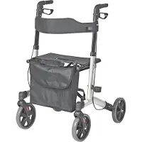 Servoprax Servocare Rollator Leichtgewicht Rollator, mit Tasche, belastbar bis 136 kg