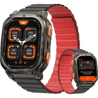 Kospet TANK M3 Ultra GPS Smartwatch für Herren Smartwatch Damen 480mAh Akku 5 ATM & IP69K Wasserdicht Herzfrequenz Monitor Schlaftracker für Vatertag