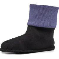 Ladeheid Kinder Gummistiefel Stiefelsocken Innenschuh Wärmende Socken für Regenstiefel LA-CA-10 LA-CA-11(Kobalt, 28/29)