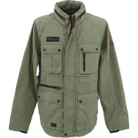 Bültel Worldwide 33373 Camel Active, , Herren Übergangsjacke, leicht gefütterte Feldjacke, khakigrün, 52