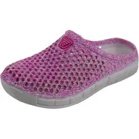 Alb Trade Damen Clogs Slip On Farbe: Rosa Größe: 38